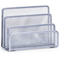 Zeller 17702 Buzón- Mesh- Gris- 17.5x7.8x13.5 cm